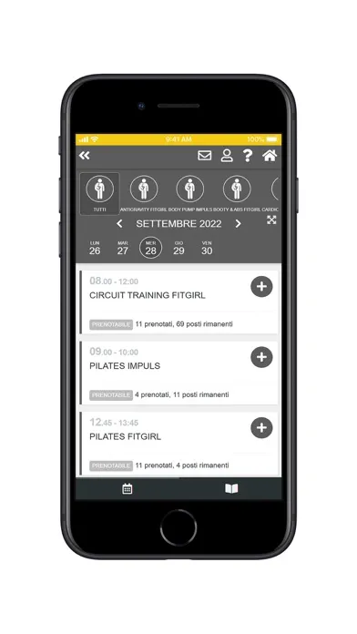 Скриншоты Impuls Fitness