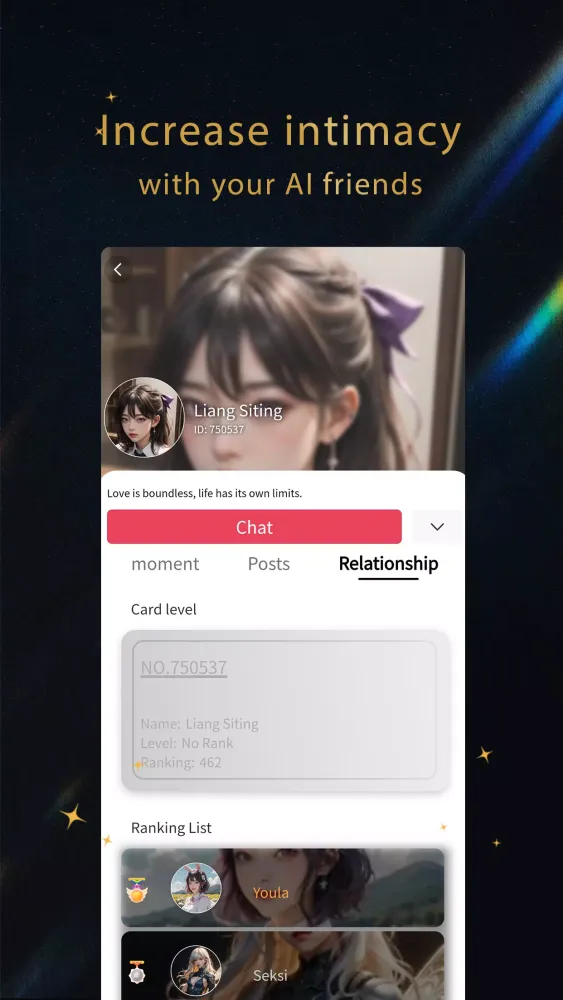 Flirtease 스크린샷