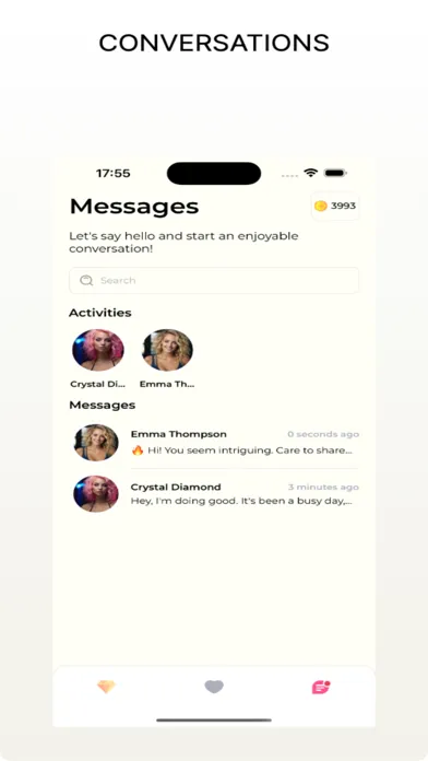 Captures d'écran de Flirta AI: Chat Friend