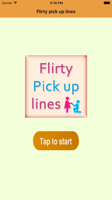 Capturas de pantalla de Flirty Pickup Lines