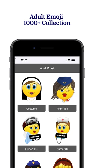 Tangkapan layar Adult Emoji Dirty: Flirtycon