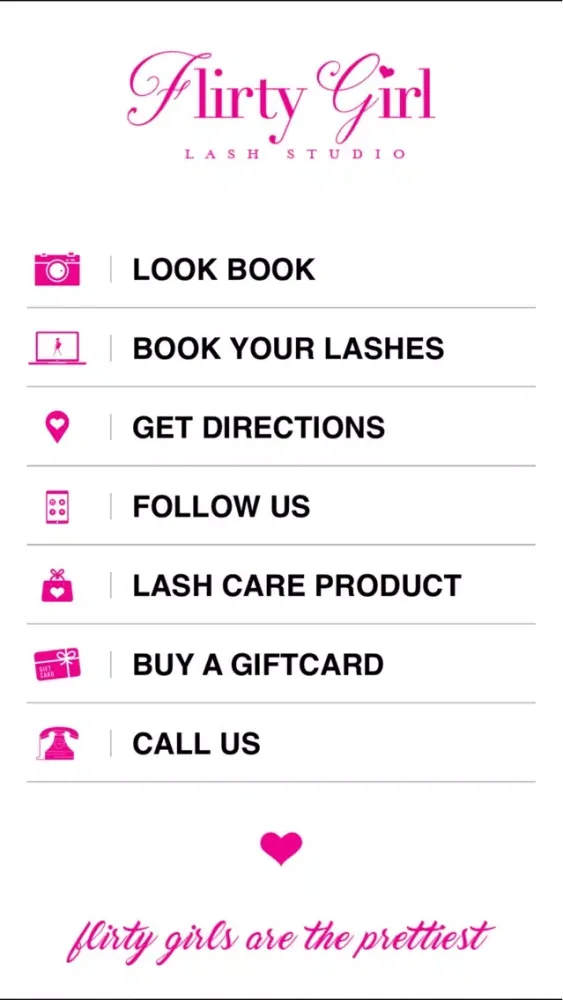 Flirty Girl Lash Studio应用截图