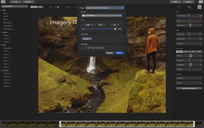 Capturas de pantalla de Cinemagraph Pro