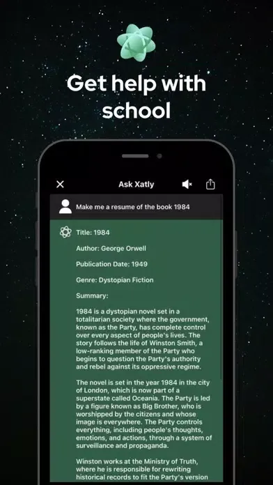 Ảnh chụp màn hình của Chat with Xatly AI