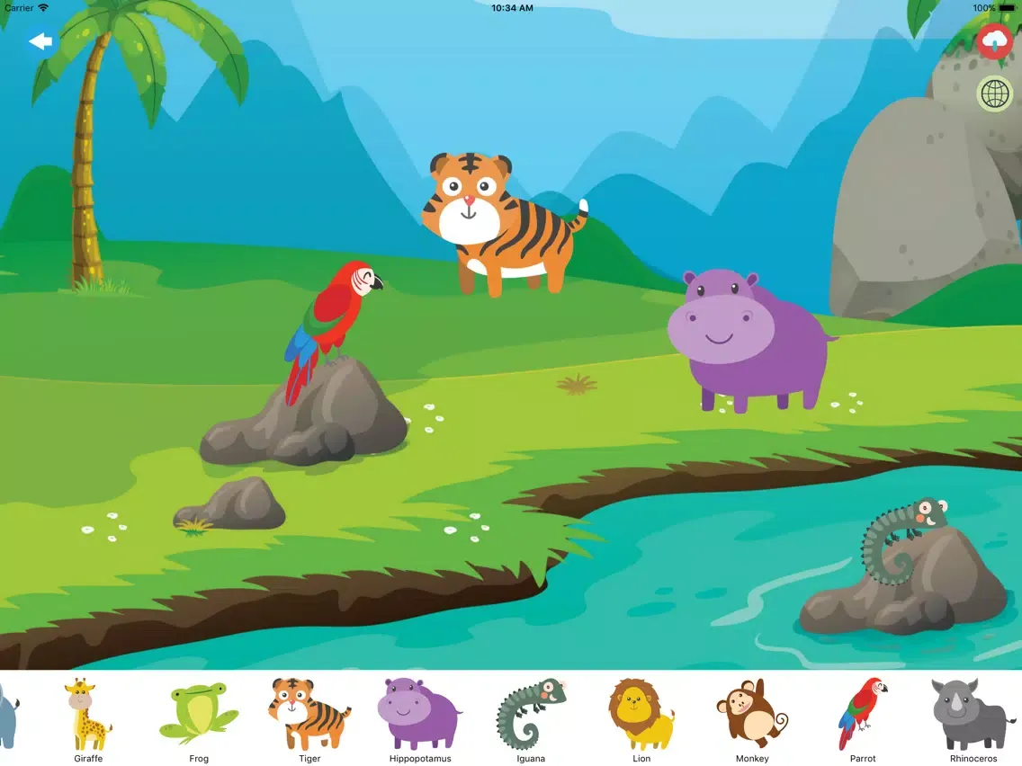 Zrzuty ekranu Booboo Learn and Play iPad 