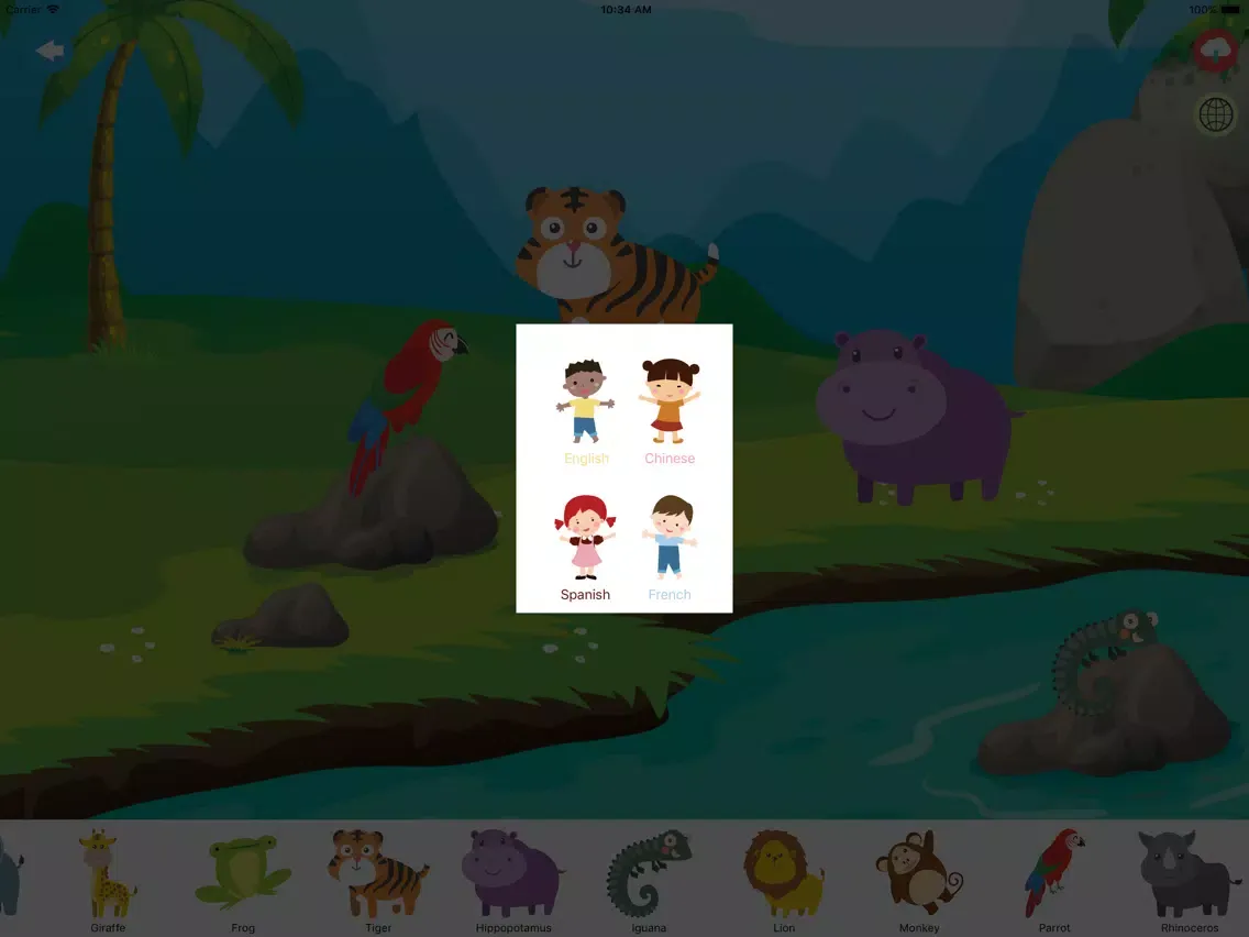 Zrzuty ekranu Booboo Learn and Play iPad 