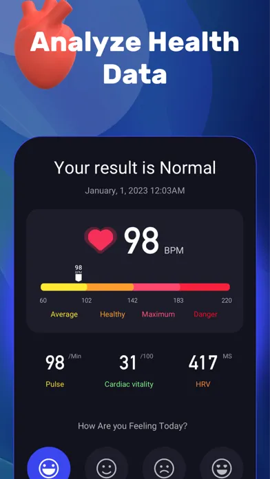 BetterMe：Heart Health Monitor Screenshots