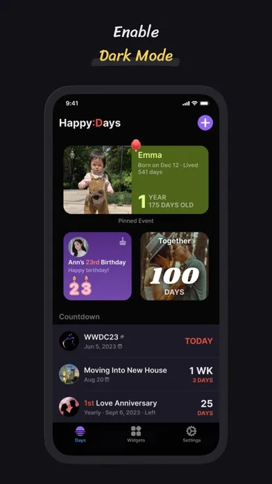 Tangkapan layar Happy:Days