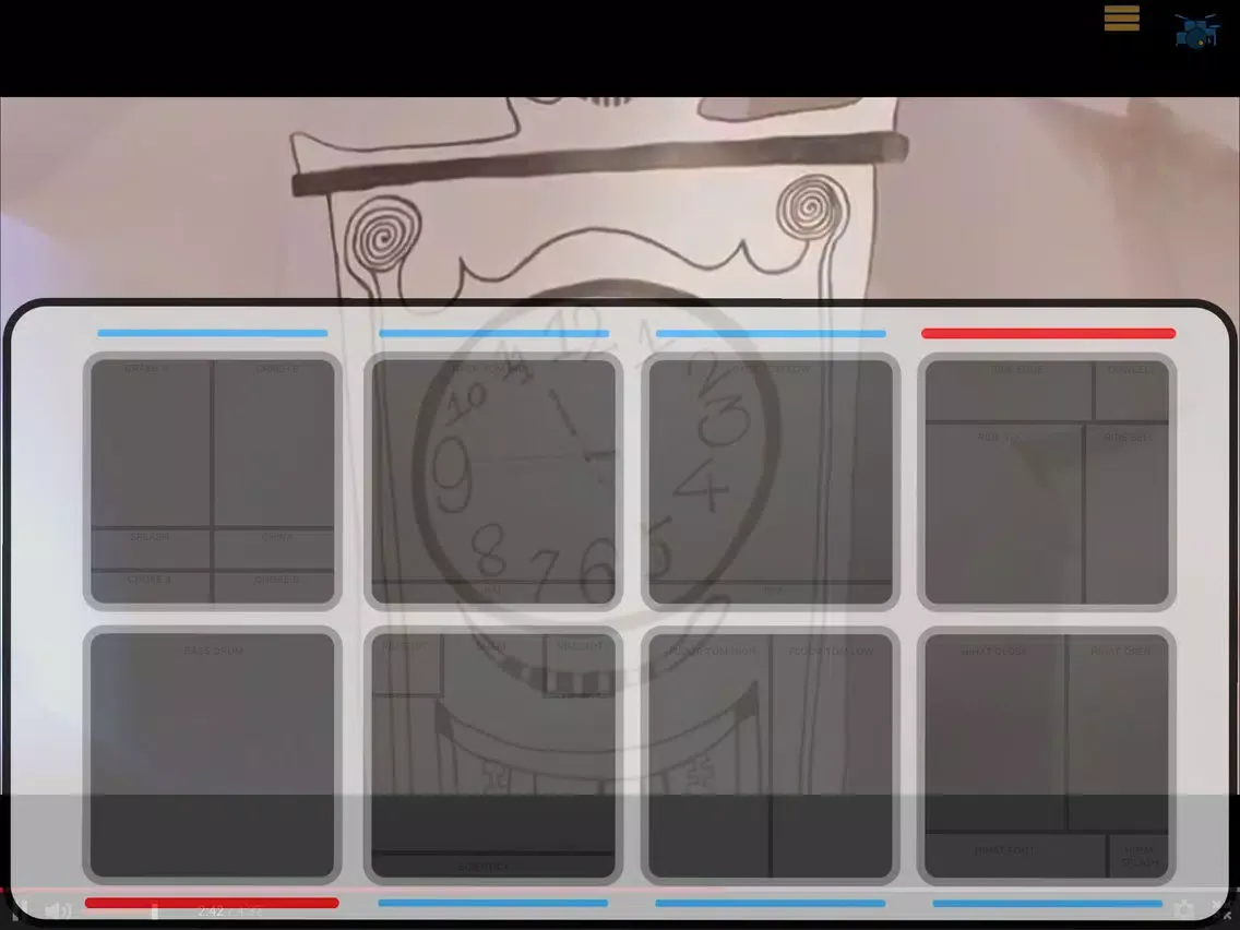 V Drum PRO iPad 应用截图