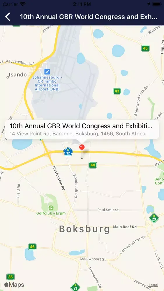 GBR Events應用截圖