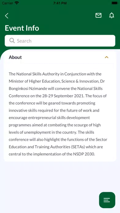 Screenshot di National Skills Conference