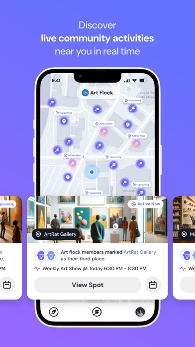 flockx: Live Activities Nearby Screenshots