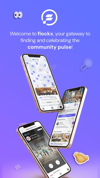 flockx: Live Activities Nearby Screenshots