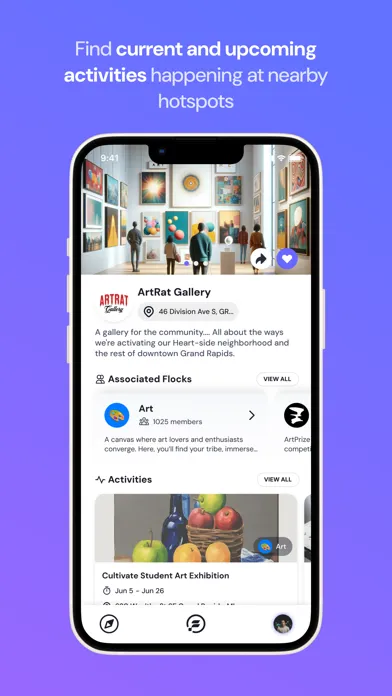 flockx: Live Activities Nearby Screenshots