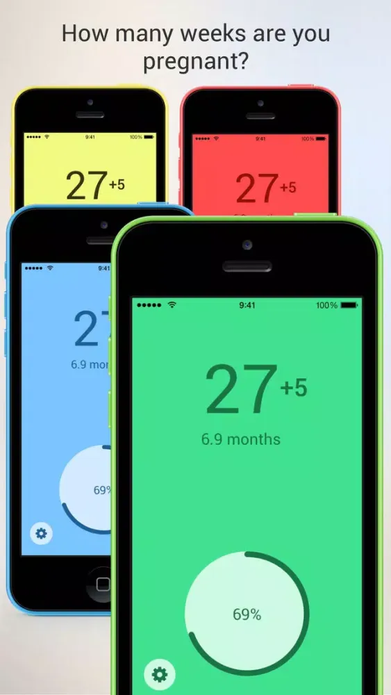 صور Krümel – Pregnancy progress tracker widget