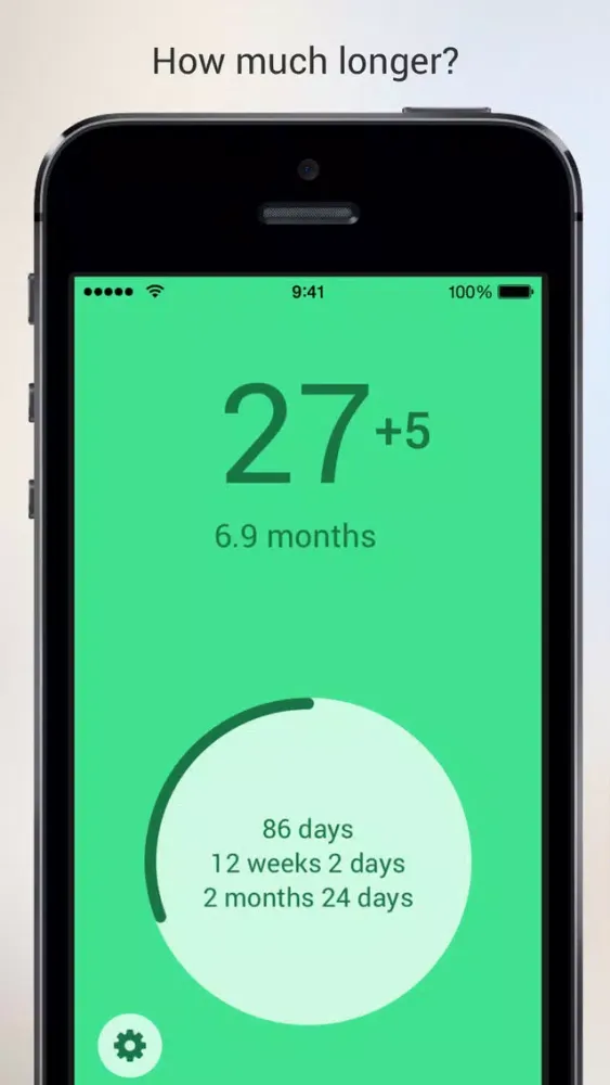 صور Krümel – Pregnancy progress tracker widget