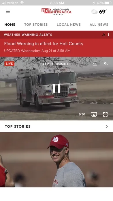 Captures d'écran de News Channel Nebraska
