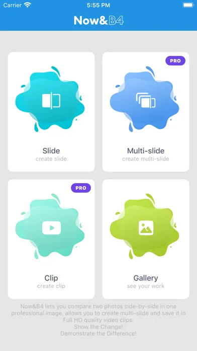 Tangkapan layar Now&B4 - Slideshow App