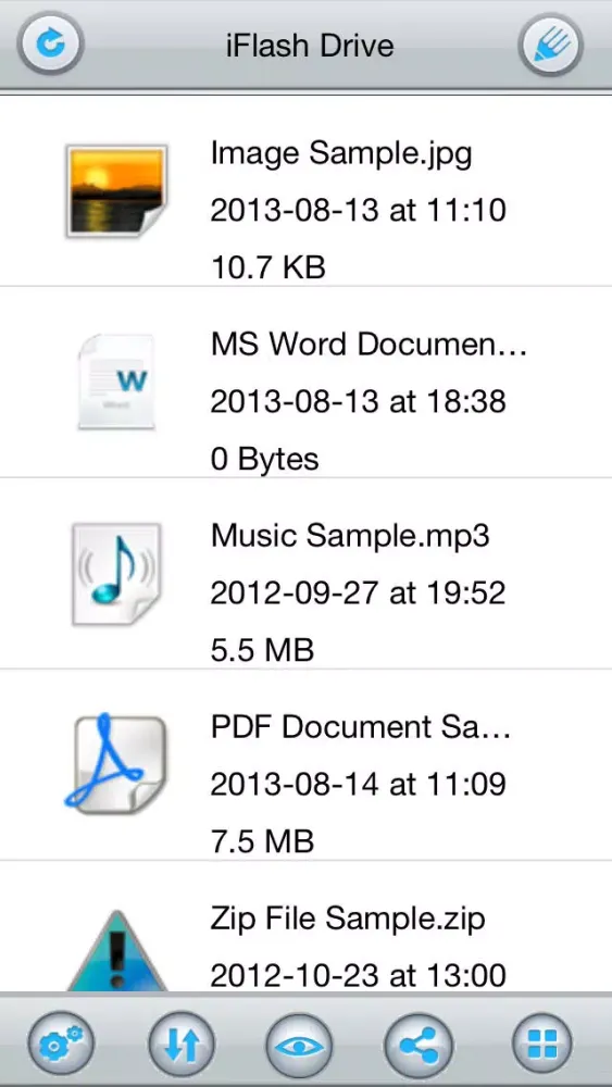 iFlash Drive 스크린샷