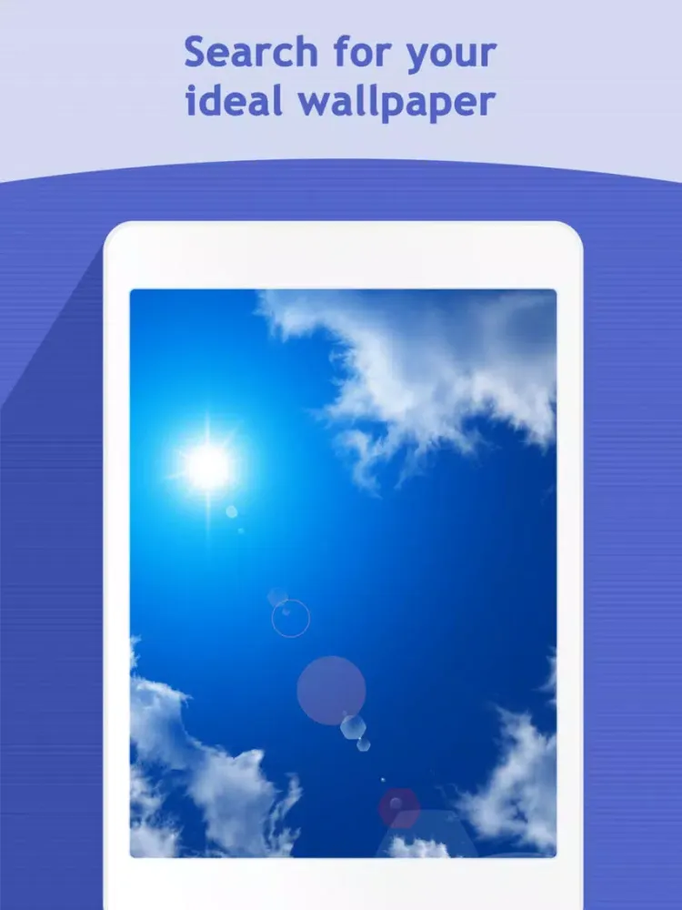 Zrzuty ekranu Screen App - HD Colorful Wallpapers Backgrounds iPad 