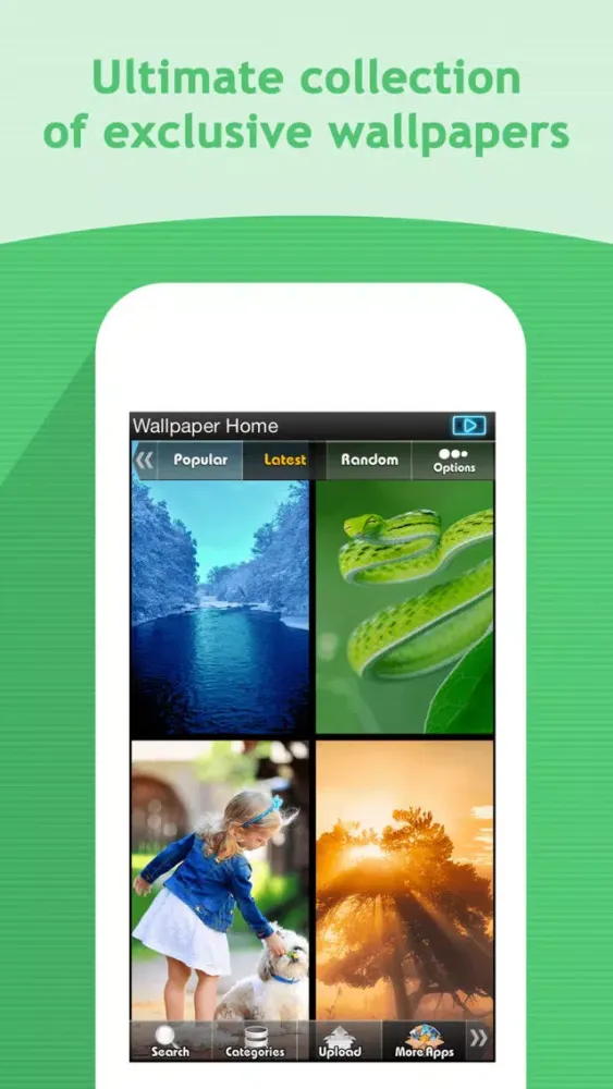 Zrzuty ekranu Screen App - HD Colorful Wallpapers Backgrounds