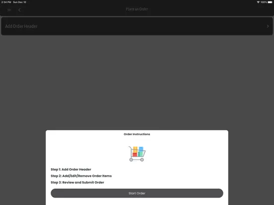 Tangkapan layar Dixie Mobile iPad 
