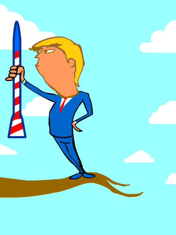 تصاویر Whack Your Boss Trump Land iPad 