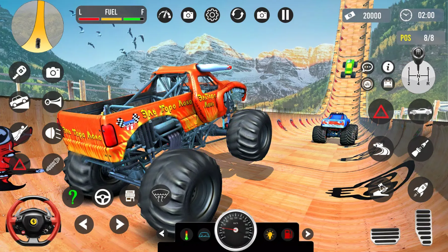 Zrzuty ekranu US Monster Truck Stunt Master