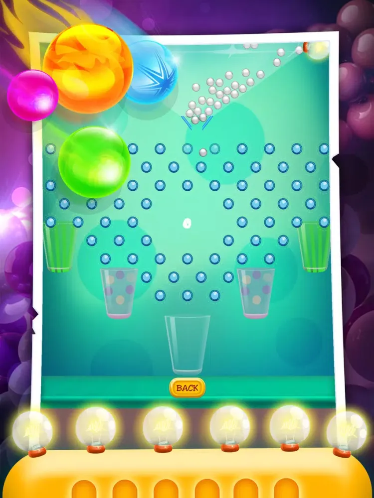 200 Bubble Balls Plus Mini Games iPad 应用截图