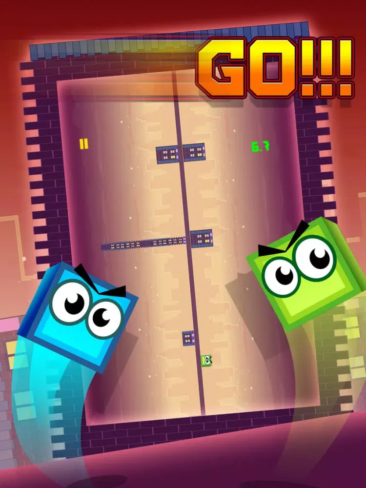 ภาพหน้าจอของ City Jump Block iPad 