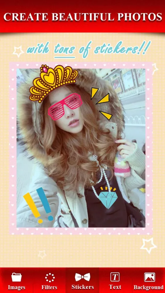 Capturas de pantalla de Awesome InstaFotoCollage - Blend Yr Beautiful Pictures to Ultra Fashionista Collage Photo Editor