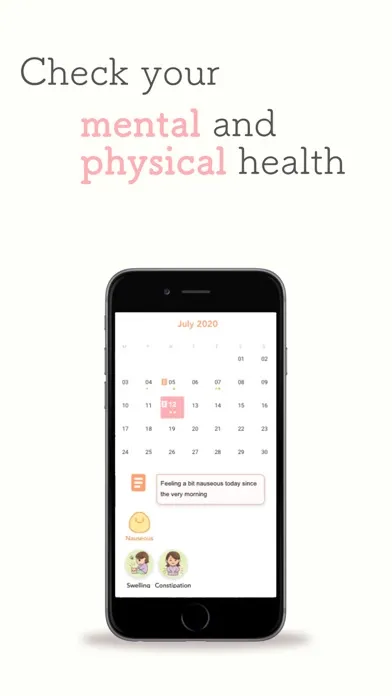 Flora Pregnancy App 스크린샷