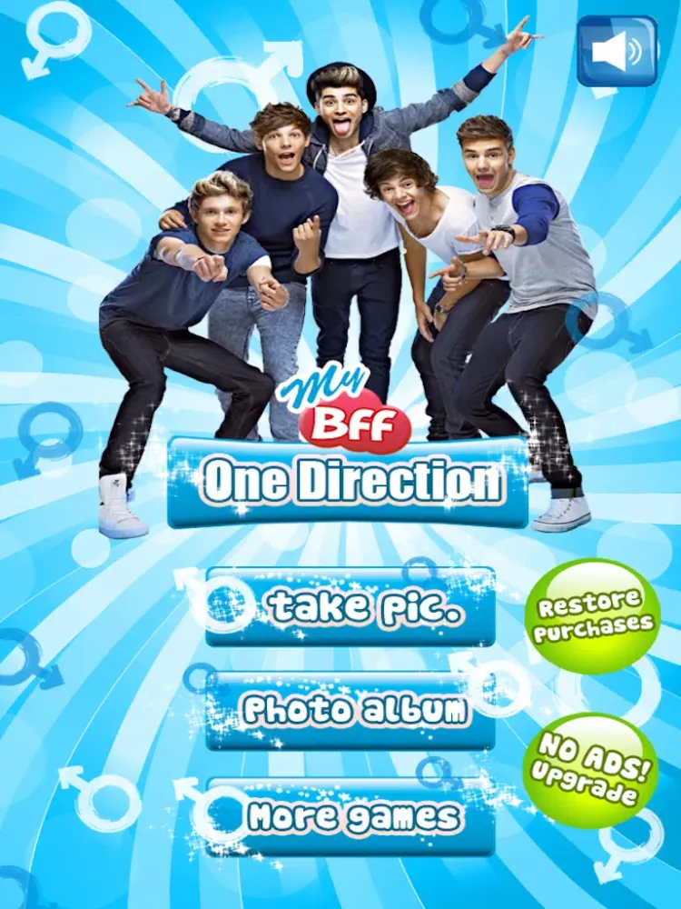 ภาพหน้าจอของ Photo Booth - One Direction version free for Facebook, Flickr, Omegle, Viber & Skype iPad 