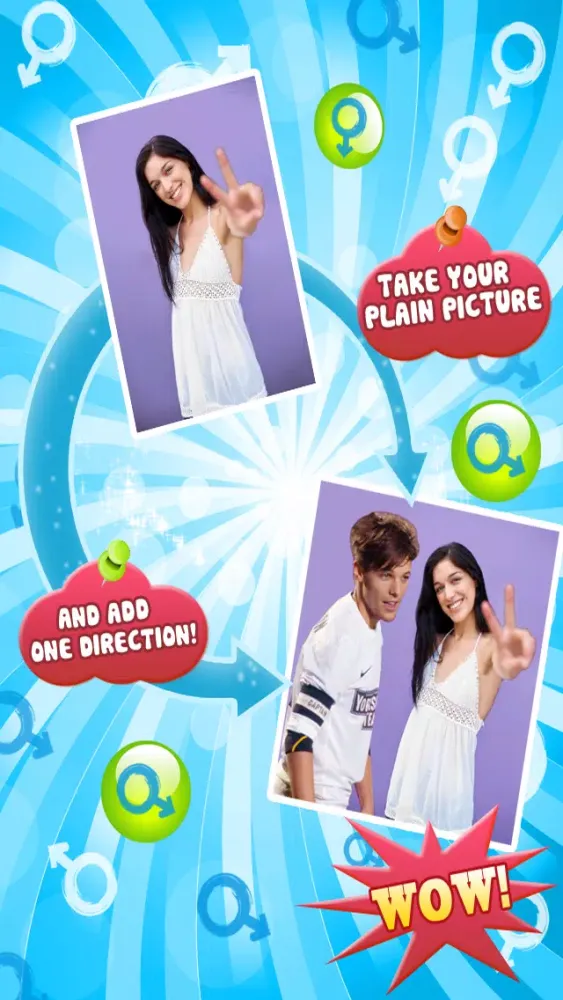 ภาพหน้าจอของ Photo Booth - One Direction version free for Facebook, Flickr, Omegle, Viber & Skype