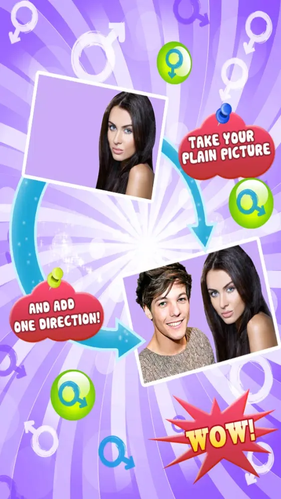 ภาพหน้าจอของ Photo Booth - One Direction version free for Facebook, Flickr, Omegle, Viber & Skype
