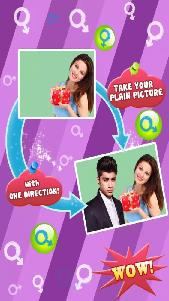 ภาพหน้าจอของ Photo Booth - One Direction version free for Facebook, Flickr, Omegle, Viber & Skype