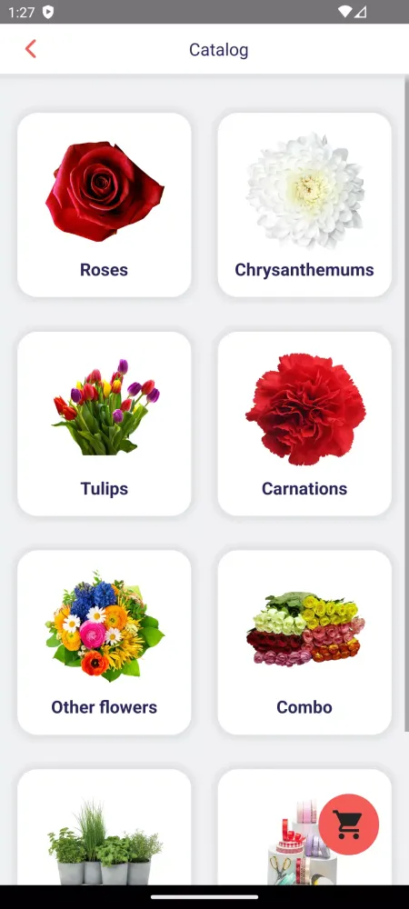 Capturas de pantalla de Flora Market