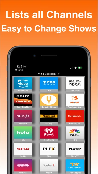 Tangkapan skrin Remote for Vizio TV: iVizSmart