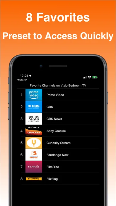 Tangkapan skrin Remote for Vizio TV: iVizSmart