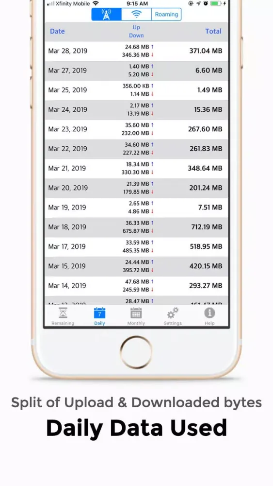Data Tracker - স্ক্রিনশট