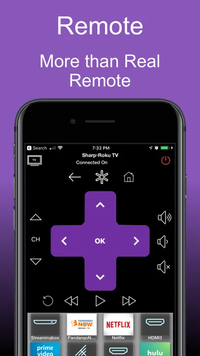 Ảnh chụp màn hình của Roku TV Remote Control : Smart