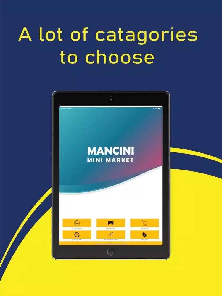 MANCINI MINI MARKET iPad  स्क्रीनशॉट