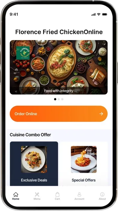 Captures d'écran de Florence Fried Chicken-Online