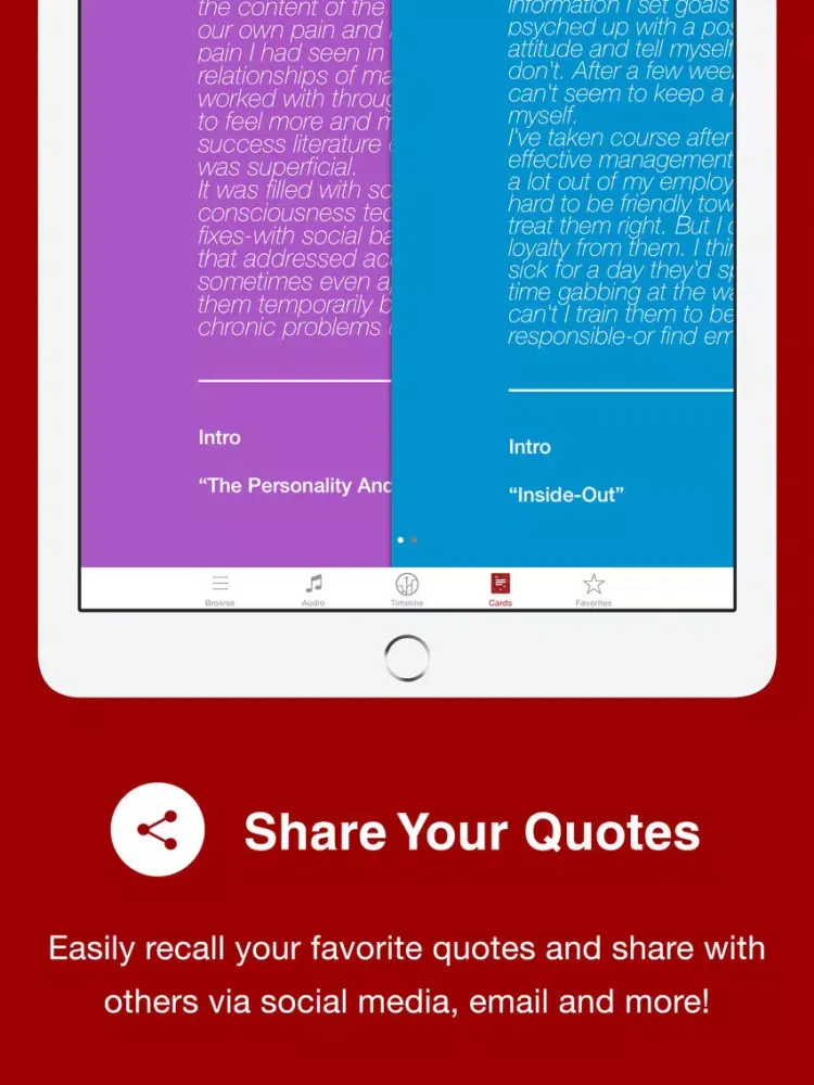 7 Habits of Highly Effective People (with Audio) iPad  স্ক্রিনশট