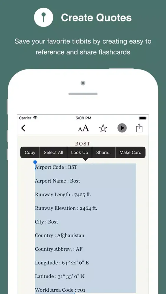 Airport Codes Guide! Ekran Görüntüleri