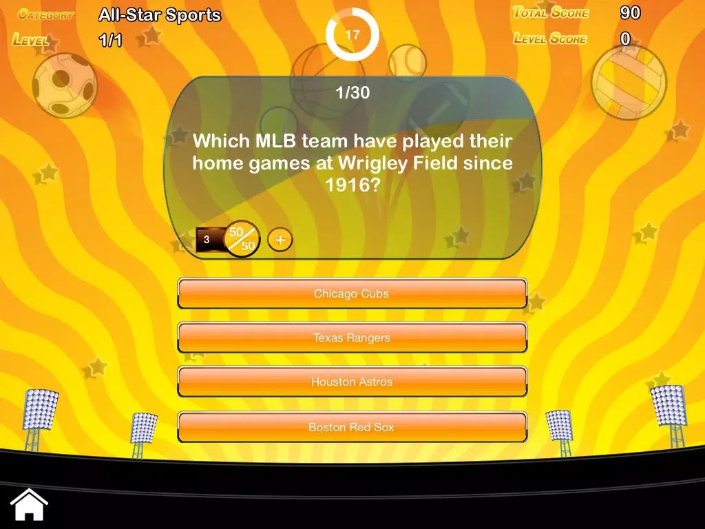 Capturas de pantalla de All-Star Sports Trivia! iPad 