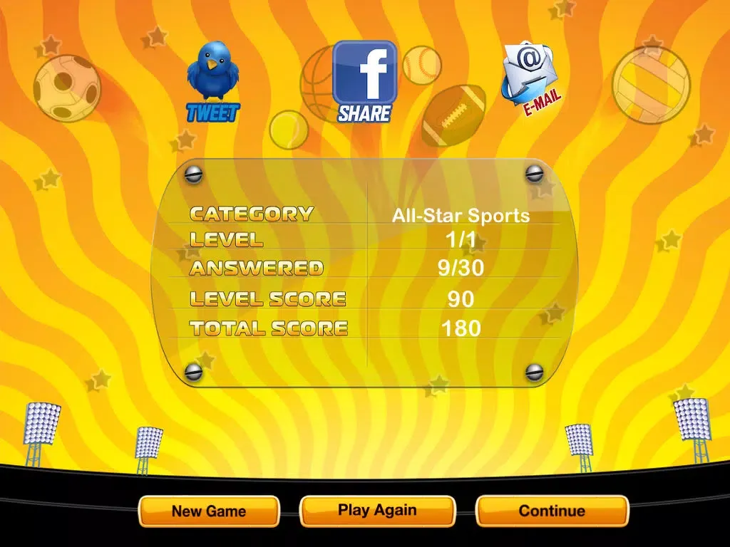 Capturas de pantalla de All-Star Sports Trivia! iPad 