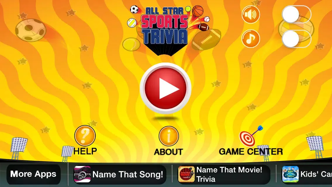 Capturas de pantalla de All-Star Sports Trivia!