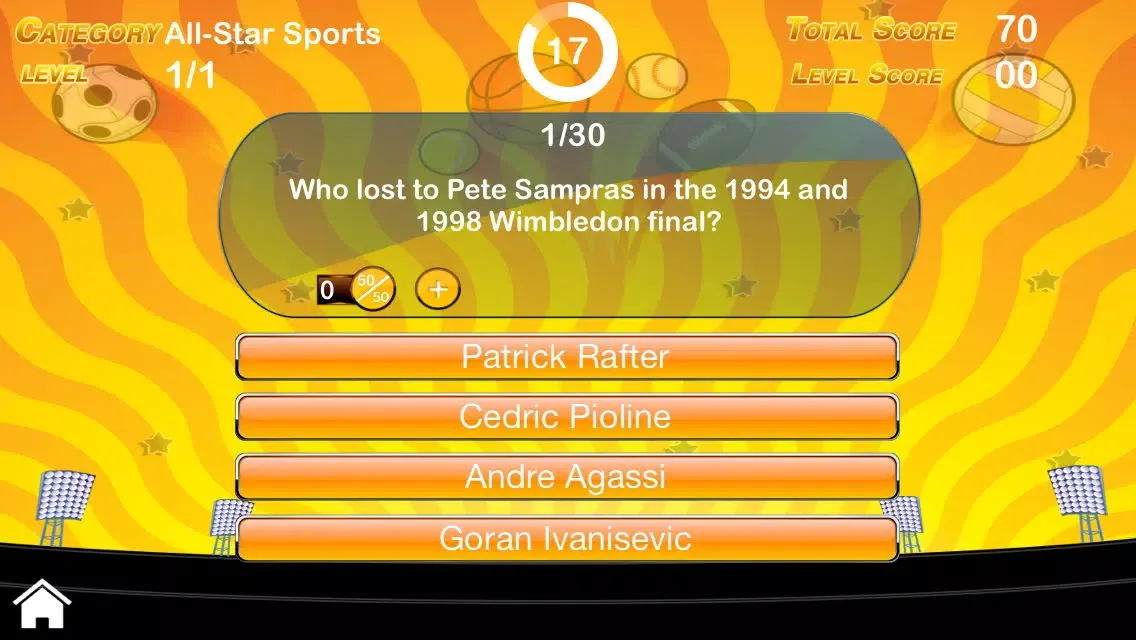 Capturas de pantalla de All-Star Sports Trivia!