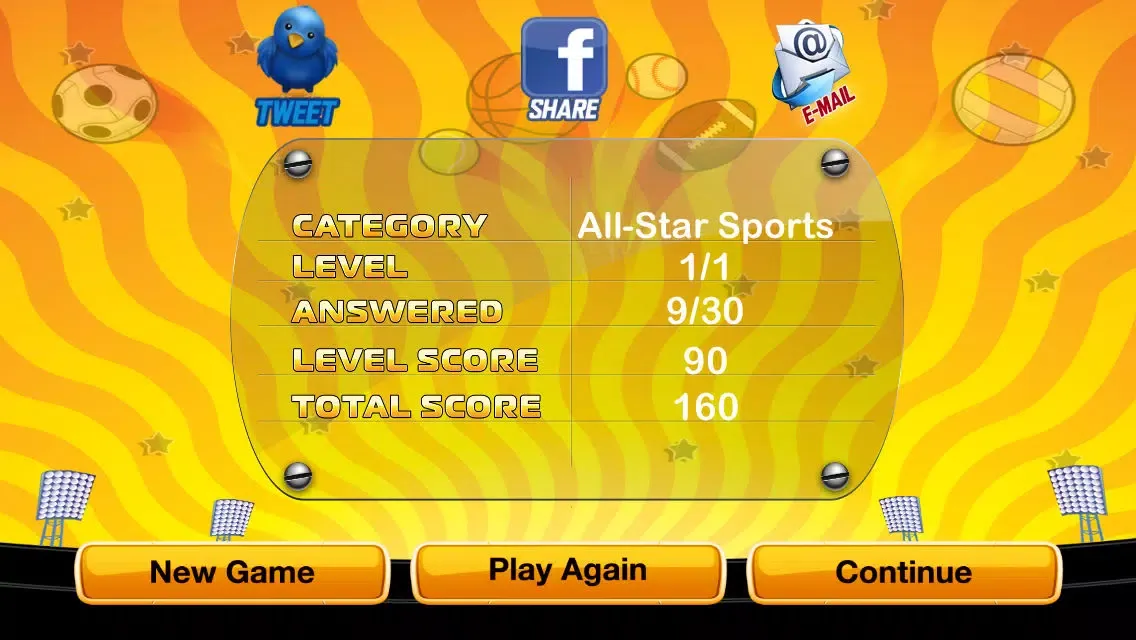 Capturas de pantalla de All-Star Sports Trivia!